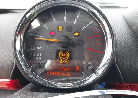 2014 Mini Countryman John Cooper Works from USA, damaged, VIN WMWXD1C50EWS34592